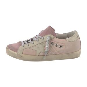 Golden Goose Women's Sneakers in Pink and Silver